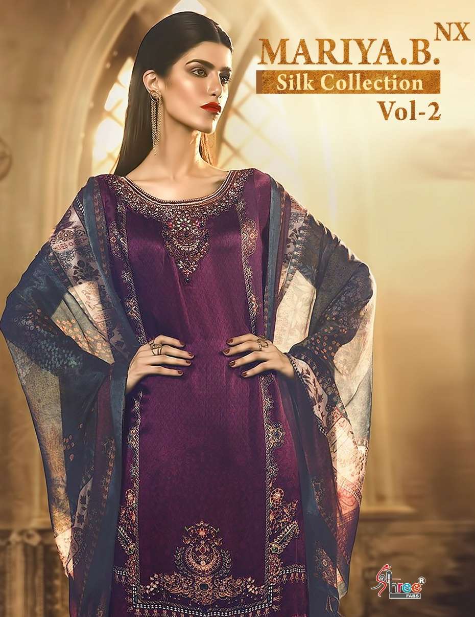 Shree Fab Maria b nx Silk vol-2 